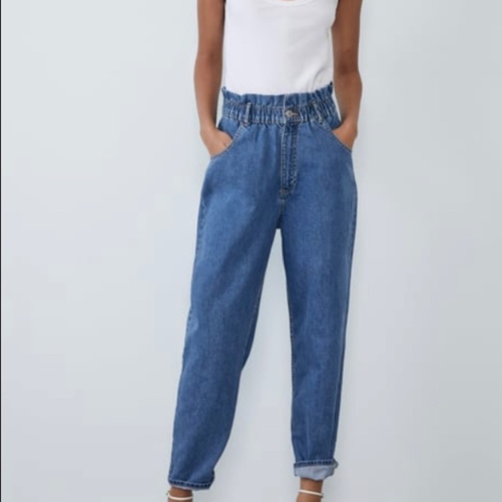 Zara Slouchy high rise jeans